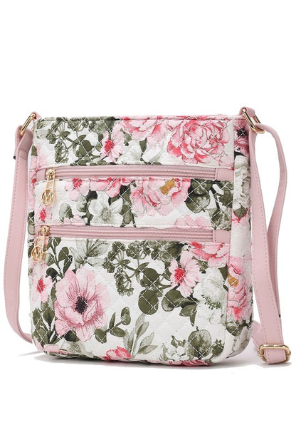 MKF Collection Lainey Botanical Pattern Crossbody