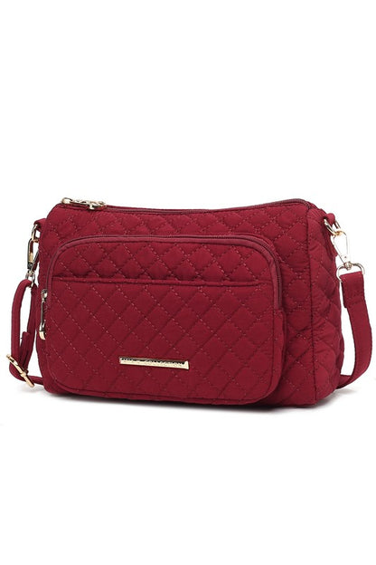 MKF Collection Rosalie Solid Quilted Shoulder Bag