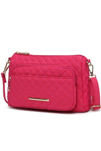 MKF Collection Rosalie Solid Quilted Shoulder Bag