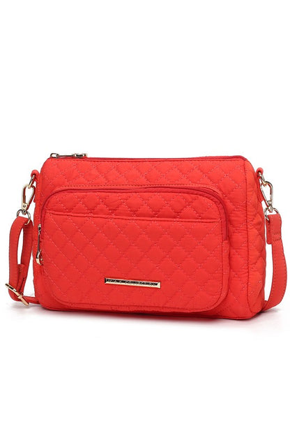 MKF Collection Rosalie Solid Quilted Shoulder Bag