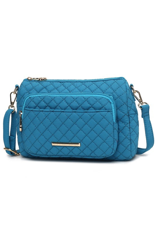 MKF Collection Rosalie Solid Quilted Shoulder Bag