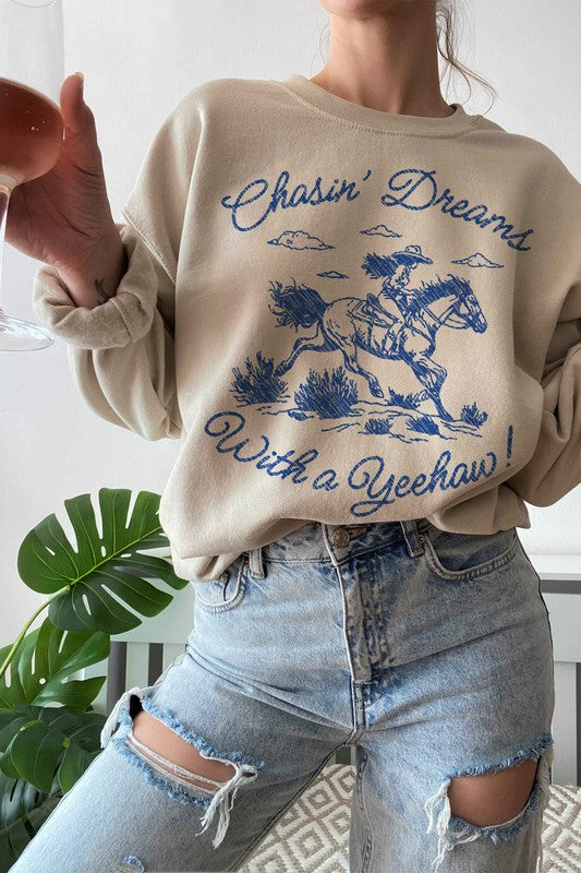 YEEHAW WESTERN COUNTRY GRAPHIC SWEATSHIRT