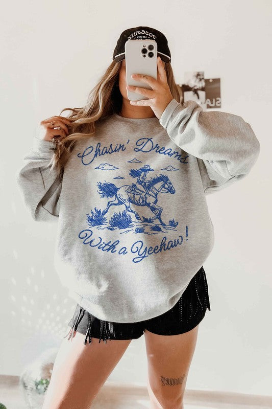 YEEHAW WESTERN COUNTRY GRAPHIC SWEATSHIRT