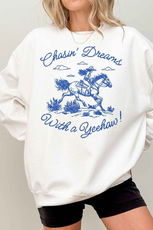 YEEHAW WESTERN COUNTRY OVERSIZED SWEATSHIRT