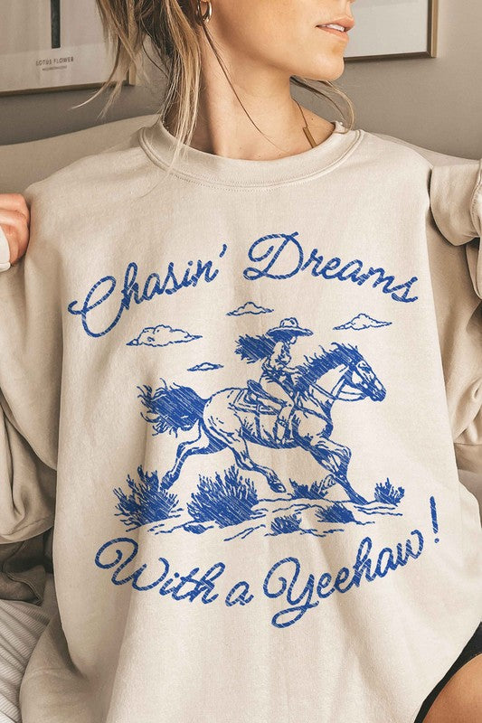 YEEHAW WESTERN COUNTRY OVERSIZED SWEATSHIRT