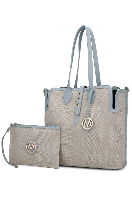 MKF Collection Juliana Oversize Tote & Wristlet