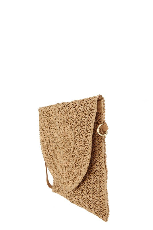 Square Net Shape Crossbody Bag