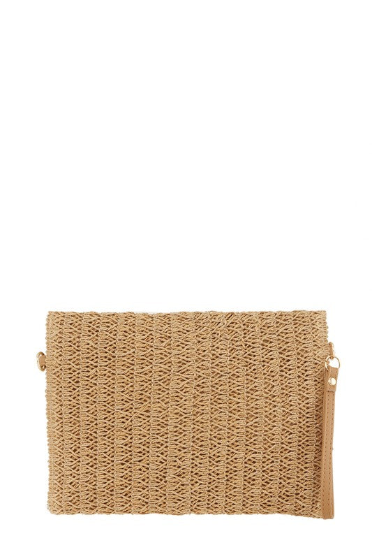 Square Net Shape Crossbody Bag