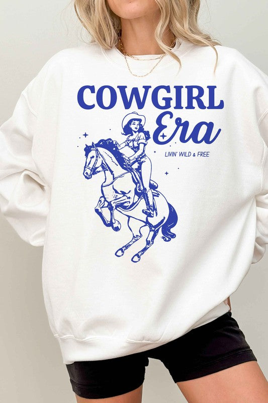 COWGIRL ERA WESTERN OVERSIZED SWEATSHIRT