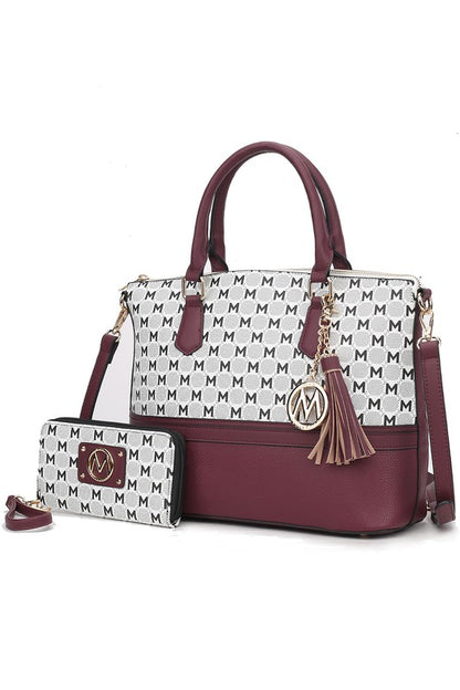 MKF Collection Saylor Tote and matching Wallet