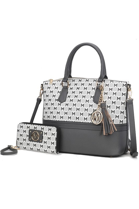 MKF Collection Saylor Tote and matching Wallet