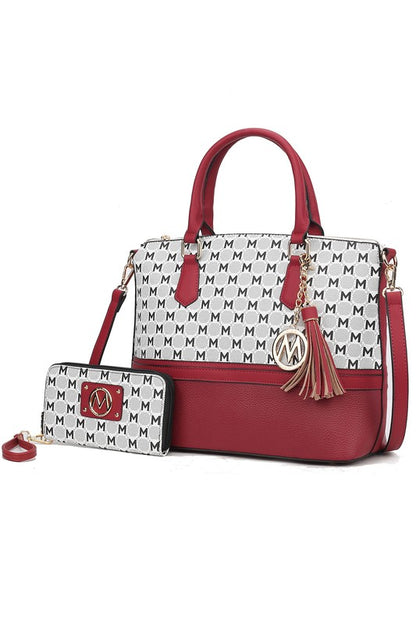 MKF Collection Saylor Tote and matching Wallet