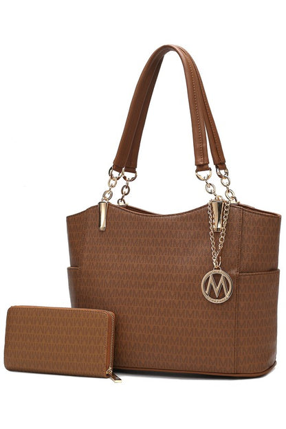 MKF Collection Savannah  Tote Bag and Wallet