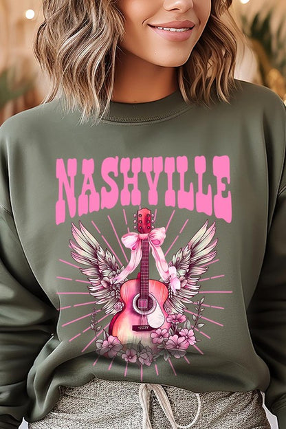 Coquette Nashville Graphic Fleece Sweatshirts