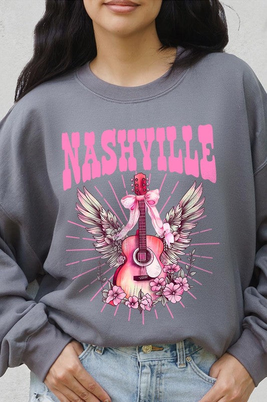 Coquette Nashville Graphic Fleece Sweatshirts