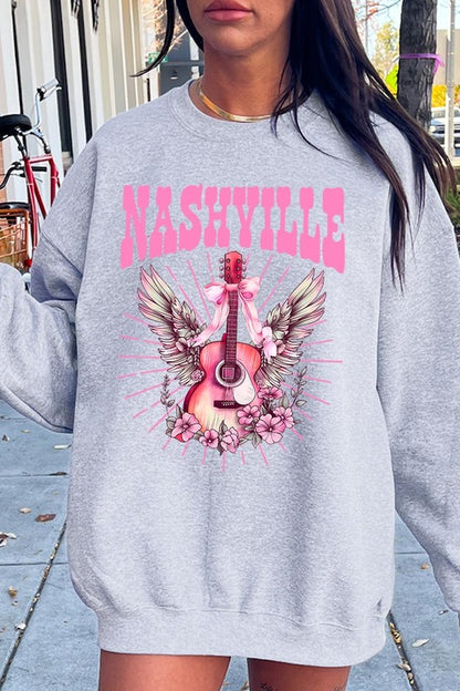 Coquette Nashville Graphic Fleece Sweatshirts