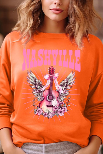 Coquette Nashville Graphic Fleece Sweatshirts