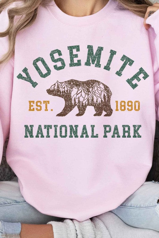 YOSEMITE NATIONAL PARK GRAPHIC SWEATSHIRT