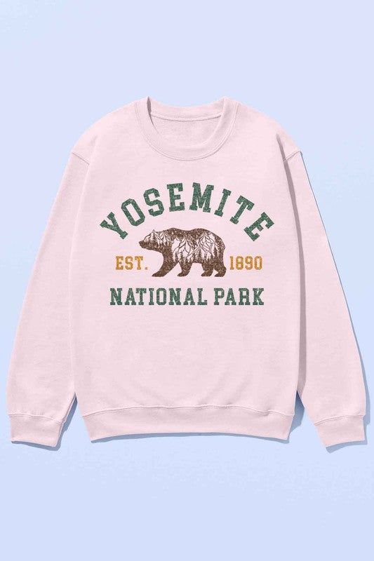 YOSEMITE NATIONAL PARK OVERSIZED SWEATSHIRT