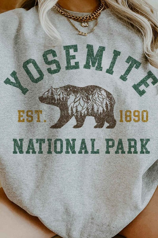 YOSEMITE NATIONAL PARK OVERSIZED SWEATSHIRT