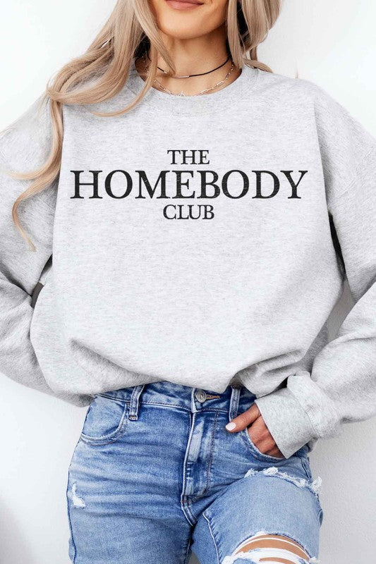 THE HOMEBODY CLUB GRAPHIC SWEATSHIRT