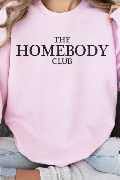 THE HOMEBODY CLUB GRAPHIC SWEATSHIRT