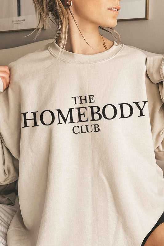 THE HOMEBODY CLUB OVERSIZED SWEATSHIRT