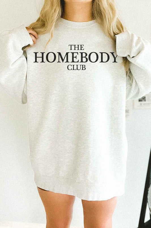 THE HOMEBODY CLUB OVERSIZED SWEATSHIRT