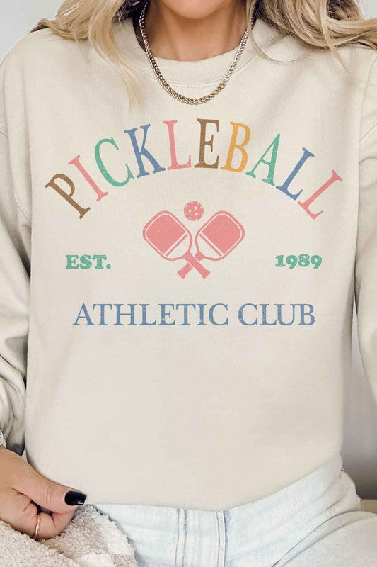 PICKLEBALL GRAPHIC SWEATSHIRT