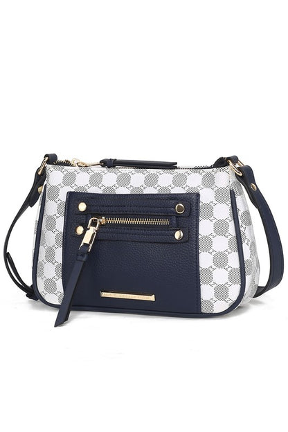 MKF Collection Essie Circular Print Crossbody Bag