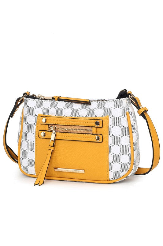 MKF Collection Essie Circular Print Crossbody Bag