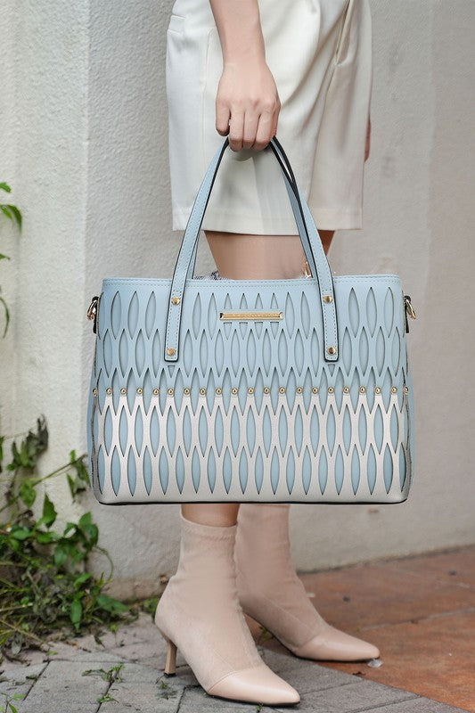 MKF Collection Quinn Triple  Tote Bag