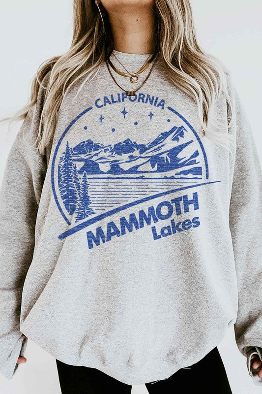 MAMMOTH LAKES CALIFORNIA GRAPHIC SWEATSHIRT