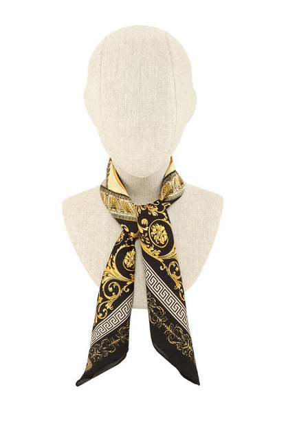 Multi Flower Print Scarf