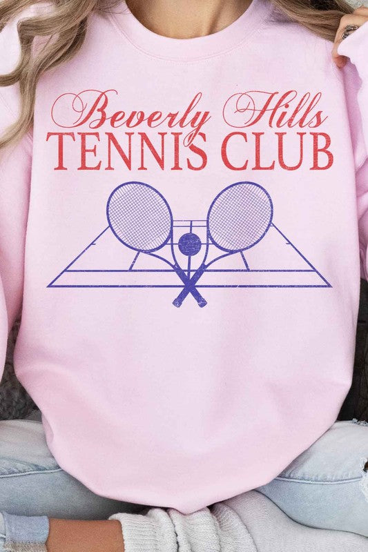 BEVERLY HILLS TENNIS CLUB GRAPHIC SWEATSHIRT