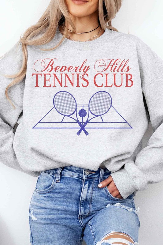 BEVERLY HILLS TENNIS CLUB GRAPHIC SWEATSHIRT