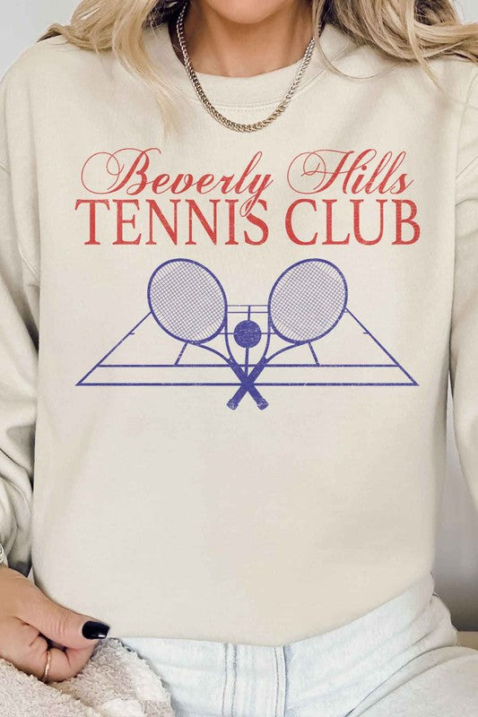 BEVERLY HILLS TENNIS CLUB GRAPHIC SWEATSHIRT