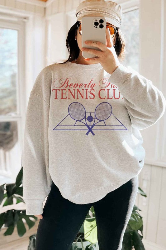 BEVERLY HILLS TENNIS CLUB OVERSIZED SWEATSHIRT