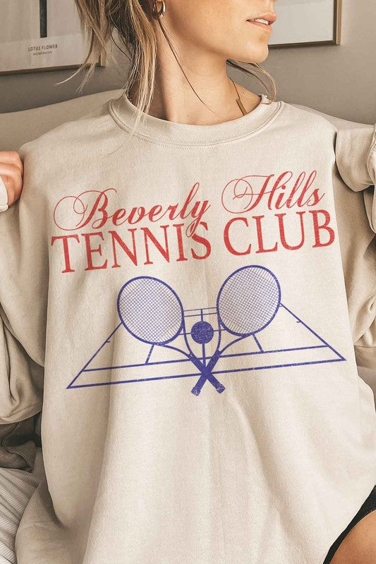 BEVERLY HILLS TENNIS CLUB OVERSIZED SWEATSHIRT