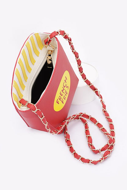 French Fries Crossbody Swing Clutch