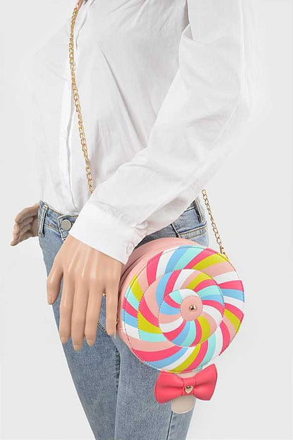 Lollipop Candy Swing Clutch Bag