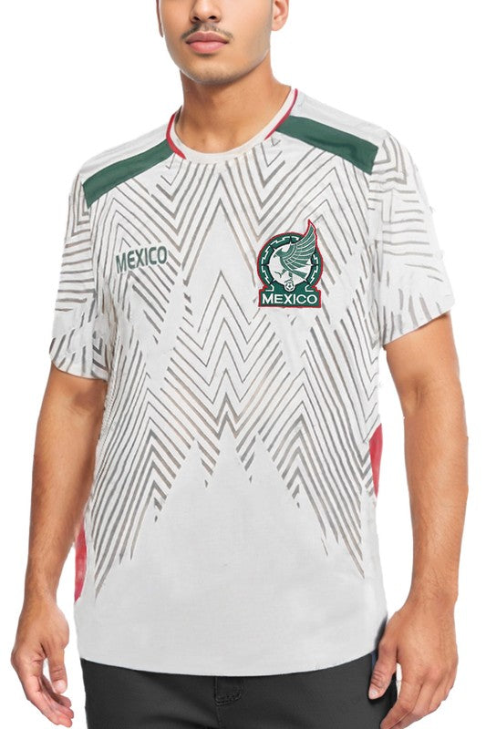 UNISEX MEXICO TEAM WORLD SOCCER JERSEYS TOP