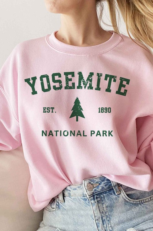 YOSEMITE NATIONAL PARK GRAPHIC SWEATSHIRT