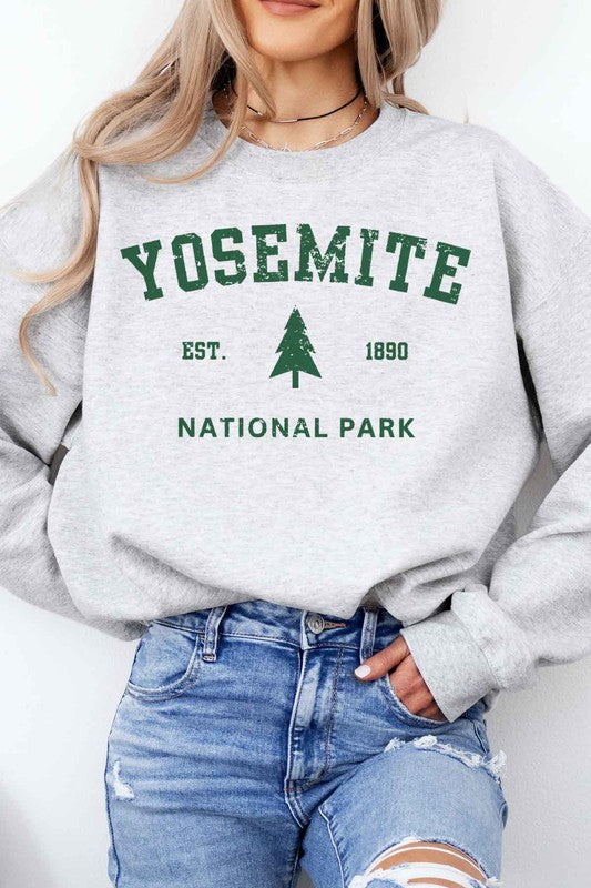 YOSEMITE NATIONAL PARK GRAPHIC SWEATSHIRT