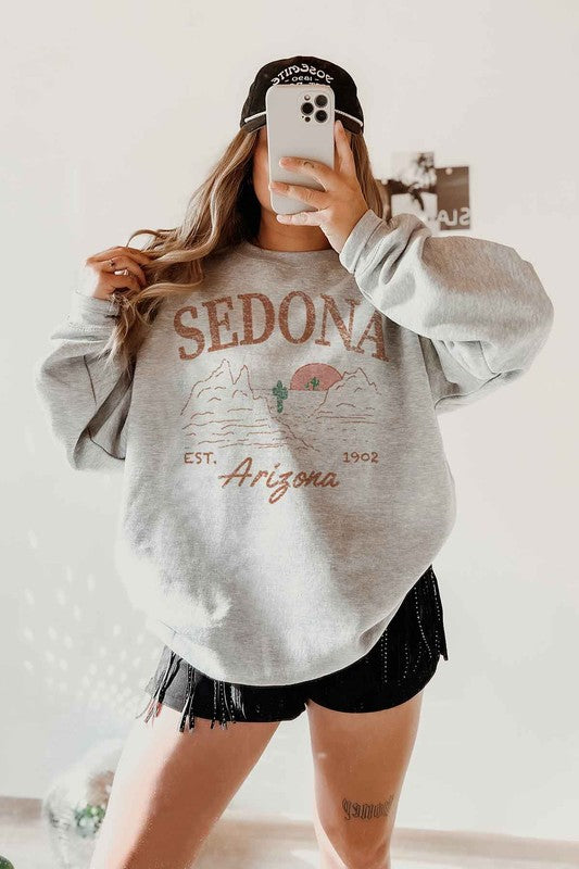 SEDONA ARIZONA GRAPHIC SWEATSHIRT