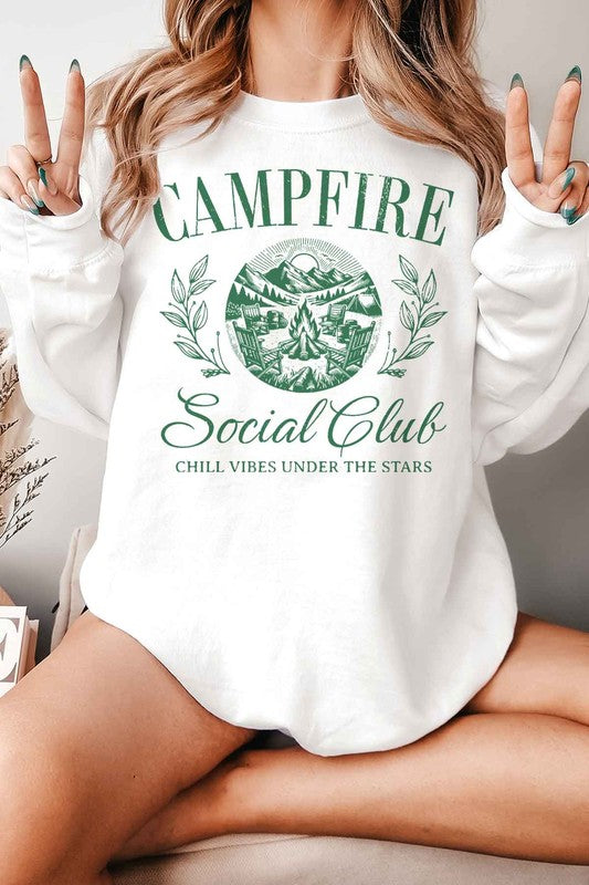 CAMPFIRE SOCIAL CLUB GRAPHIC SWEATSHIRT