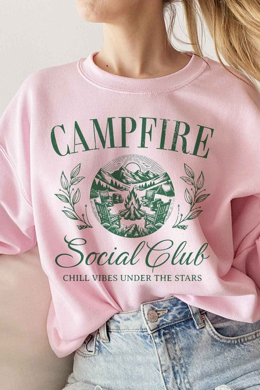 CAMPFIRE SOCIAL CLUB GRAPHIC SWEATSHIRT