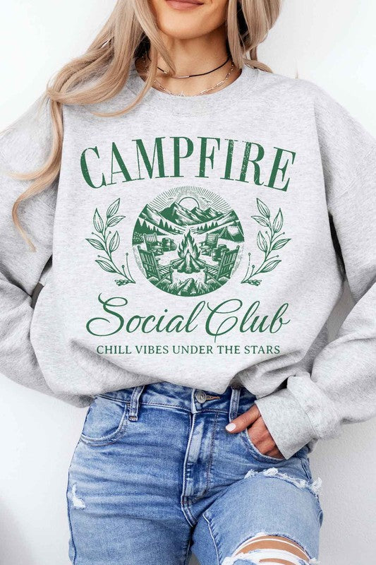 CAMPFIRE SOCIAL CLUB GRAPHIC SWEATSHIRT