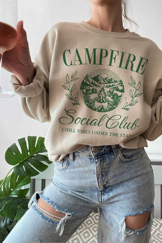 CAMPFIRE SOCIAL CLUB GRAPHIC SWEATSHIRT