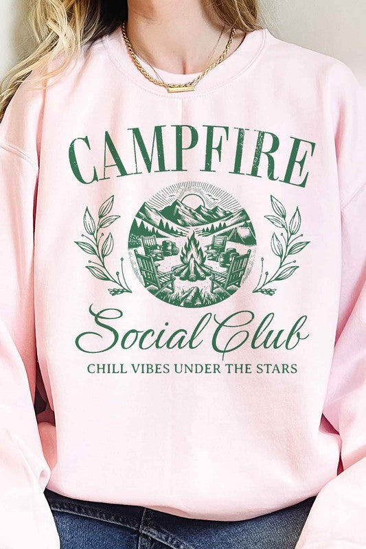 CAMPFIRE SOCIAL CLUB OVERSIZED SWEATSHIRT